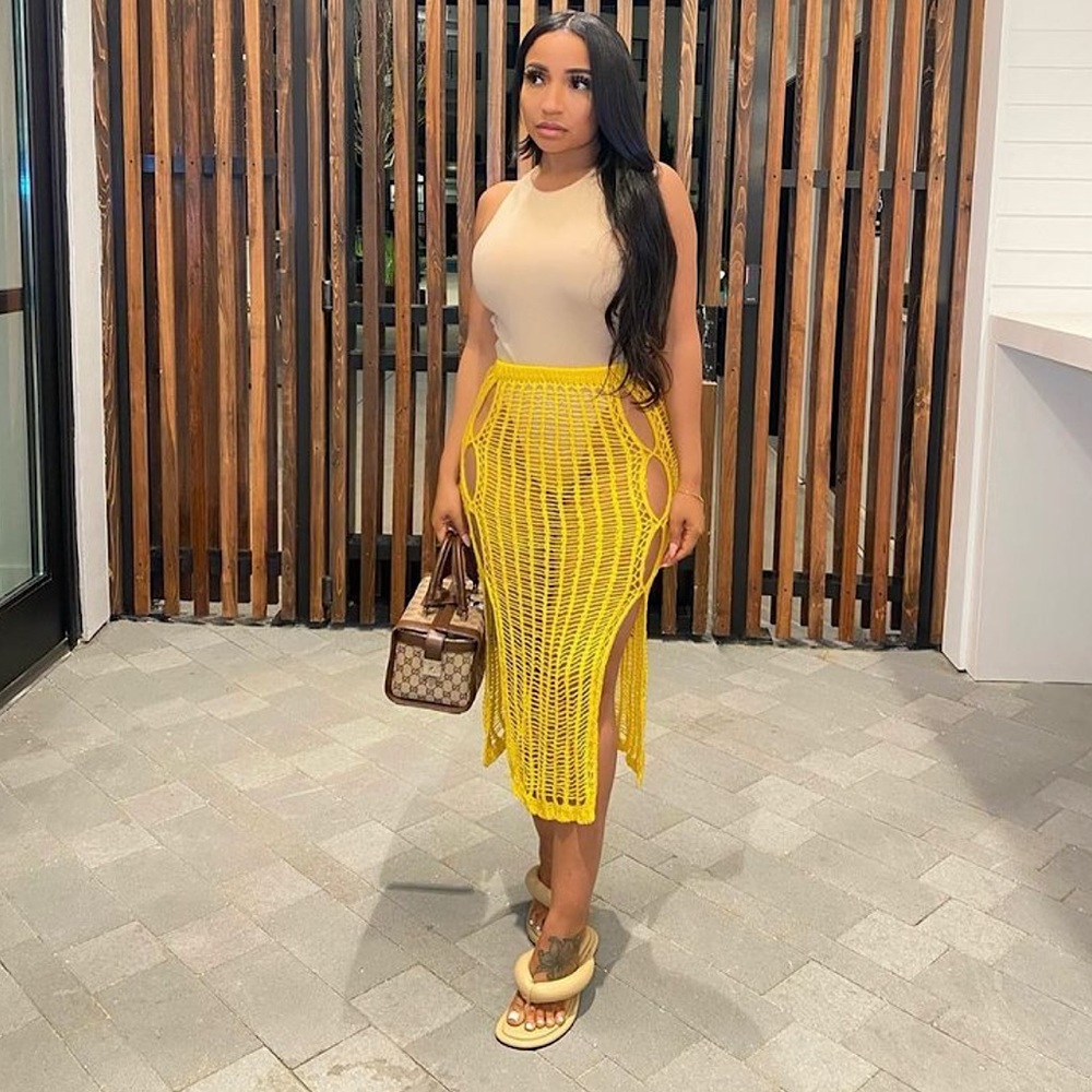 “It’s Giving” Netted Skirt (BOGO FREE)